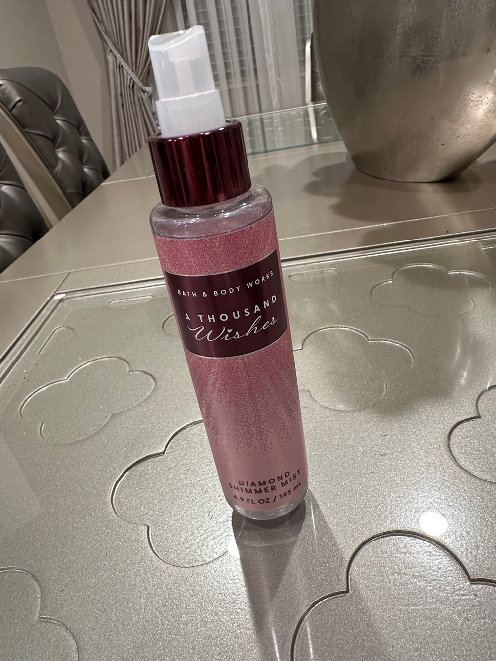 Bath & Body Works Pink A Thousand Wishes Diamond Shimmer Mist